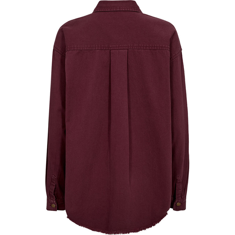 Depeche Clothing Lilly skjorte Shirts 279 Burgundy