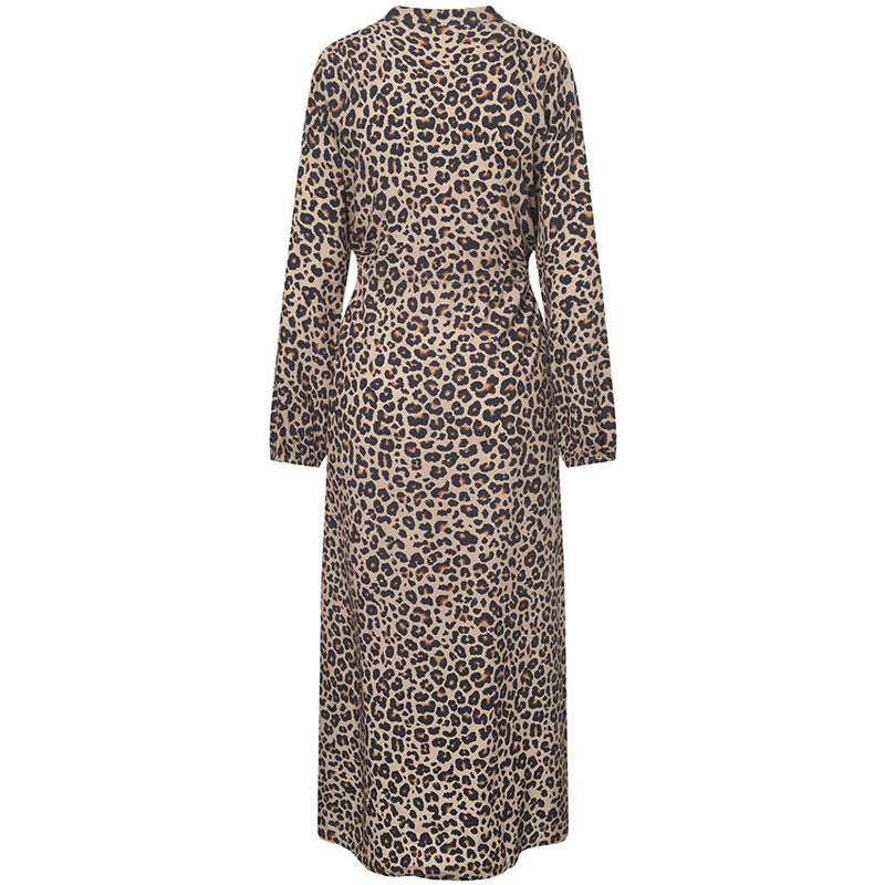 Depeche Clothing Lina leopard kjole Dresses 261 Leopard Printed