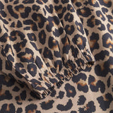 Depeche Clothing Lina leopard kjole Dresses 261 Leopard Printed