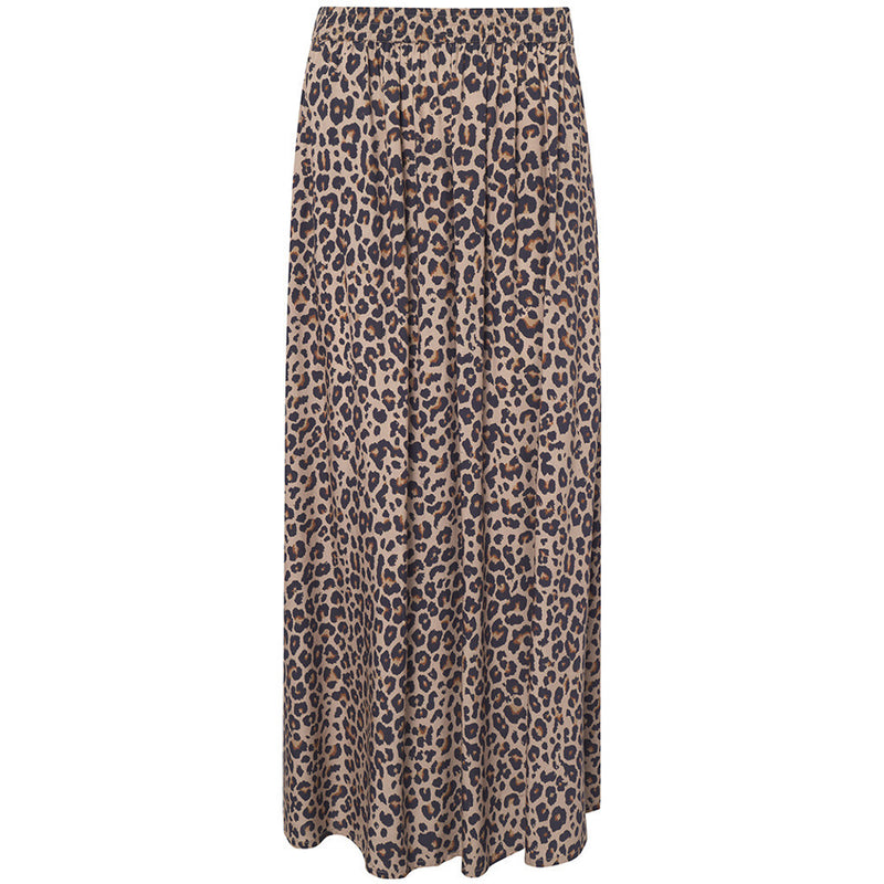 Depeche Clothing Lina nederdel i smukt leopard print Skirts 261 Leopard Printed