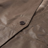 Depeche leather wear Lucindia skind vest Vest 020 Taupe