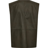 Depeche leather wear Lucindia skind vest Vest 054 Khaki
