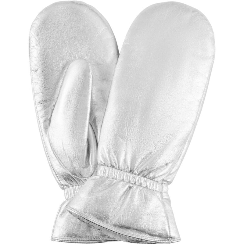 DEPECHE Luffer i blød og lækker skindkvalitet Gloves 207 Silver Metallic