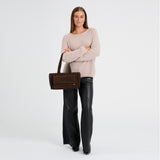 DEPECHE Madrid Skuldertaske Shoulderbag / Handbag 008 Chocolate
