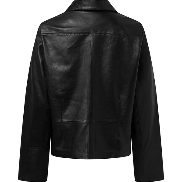 Depeche leather wear Manna læderjakke Jackets 099 Black (Nero)