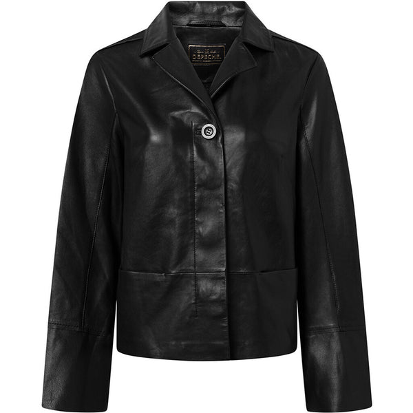 Depeche leather wear Manna læderjakke Jackets 099 Black (Nero)
