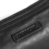 DEPECHE Medium crossover taske i en smørblød læderkvalitet Cross over 099 Black (Nero)