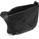 DEPECHE Medium skuldertaske med knudedetalje Shoulderbag / Handbag 099 Black (Nero)