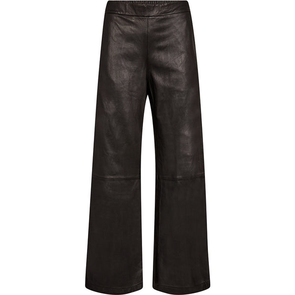 Depeche leather wear Mia loose fit skindbukser Pants 008 Chocolate