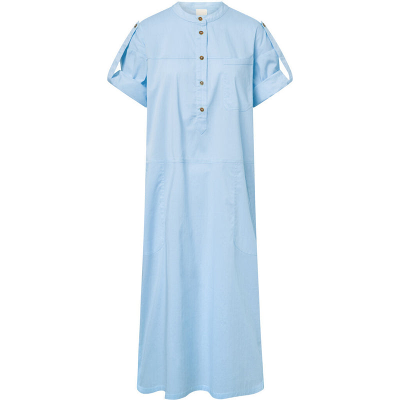 Depeche Clothing Midi Abi kjole Dresses 029 Blue