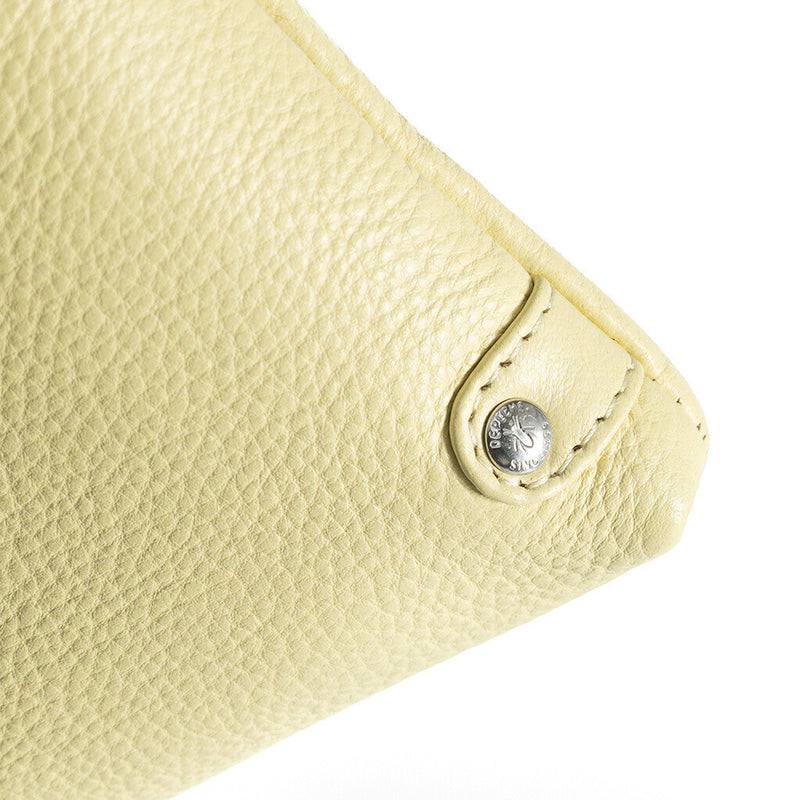 DEPECHE Mobil taske i blødt læder og tidløst design Mobilebag 060 Yellow