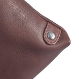 DEPECHE Mobil taske i blødt læder og tidløst design Mobilebag 161 Dark brown