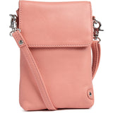 DEPECHE Mobil taske i blødt læder og tidløst design Mobilebag 290 Soft Peach