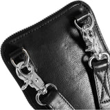 DEPECHE Mobiltaske i blød og lækker skindkvalitet Mobilebag 098 Silver