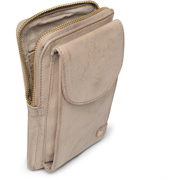 DEPECHE Mobiltaske i blød og lækker skindkvalitet Mobilebag 228 Soft Sand
