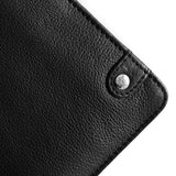 DEPECHE Mobiltaske i blødt læder og enkelt design Mobilebag 099 Black (Nero)