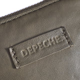 DEPECHE Mobiltaske i blødt vintage look skind Mobilebag 049 Army Green