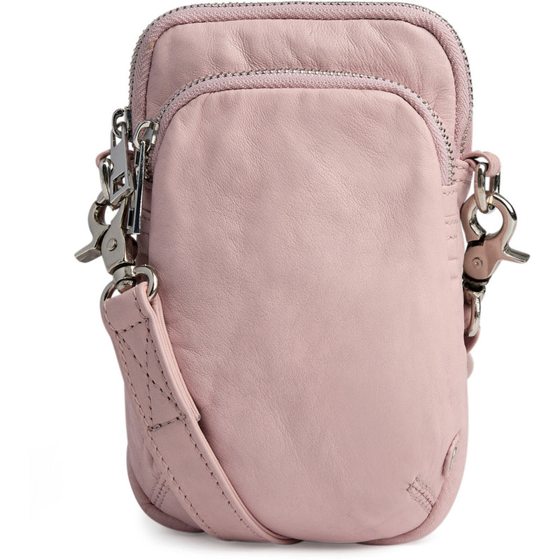DEPECHE Mobiltaske i blødt vintage look skind Mobilebag 059 Soft rose