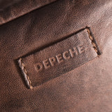 DEPECHE Mobiltaske i lækker skindkvalitet Mobilebag 068 Winter brown