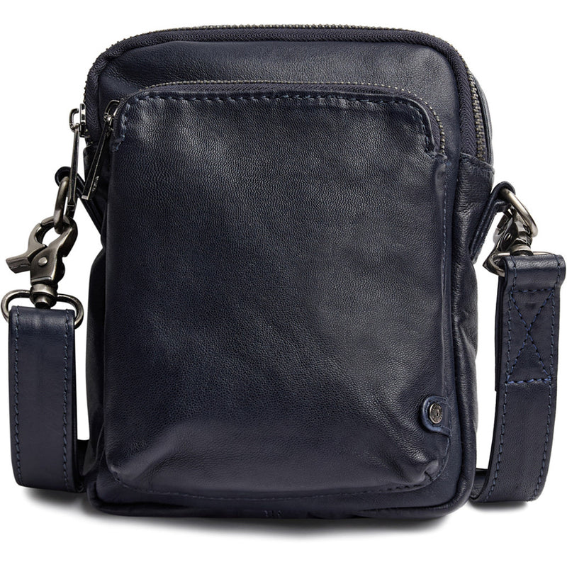 DEPECHE Mobiltaske i lækker skindkvalitet Mobilebag 178 Navy