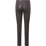 Depeche leather wear Musthave Aya HW skindleggings i blød og strækkvalitet Pants 008 Chocolate