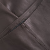 Depeche leather wear Musthave Aya HW skindleggings i blød og strækkvalitet Pants 008 Chocolate