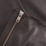 Depeche leather wear Musthave Aya HW skindleggings i blød og strækkvalitet Pants 008 Chocolate