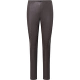 Depeche leather wear Musthave Aya HW skindleggings i blød og strækkvalitet Pants 008 Chocolate
