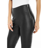 Depeche leather wear Musthave Aya HW skindleggings i blød og strækkvalitet Pants 099 Black (Nero)