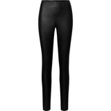 Depeche leather wear Musthave Aya HW skindleggings i blød og strækkvalitet Pants 099 Black (Nero)