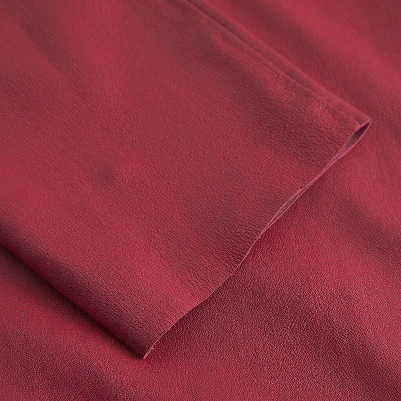 Depeche leather wear Musthave Aya HW skindleggings i blød og strækkvalitet Pants 243 Racing Red