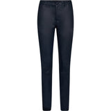 Depeche leather wear Musthave RW Caroline chino læderbuks i strækkvalitet Pants 285 Midnight Blue