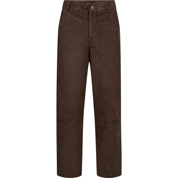 Depeche leather wear Naomi HW ruskindsbuks 7/8 benlængde Pants 217 Deer