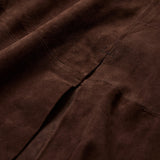 Depeche leather wear Naomi ruskindsnederdel Skirts 067 Dusty brown