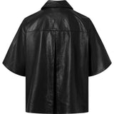 Depeche leather wear Nini skindjakke med smukke detaljer Jackets 099 Black (Nero)