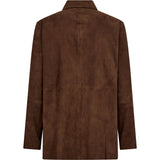 Depeche leather wear Nora ruskindsskjorte Shirt 311 Wood