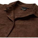 Depeche leather wear Nora ruskindsskjorte Shirt 311 Wood