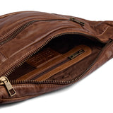 DEPECHE Oversize læder bumbag i blød og lækker kvalitet Bumbag 221 Chesterfield