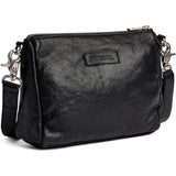 DEPECHE Powerfield crossbody i lammeskind Cross over 099 Black