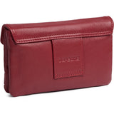 DEPECHE Pung/bæltetaske i blødt læder og tidløst design Purse / Credit card holder 043 Red