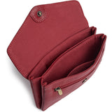 DEPECHE Pung/bæltetaske i blødt læder og tidløst design Purse / Credit card holder 043 Red