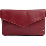DEPECHE Pung/bæltetaske i blødt læder og tidløst design Purse / Credit card holder 043 Red