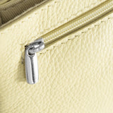 DEPECHE Pung/bæltetaske i blødt læder og tidløst design Purse / Credit card holder 060 Yellow