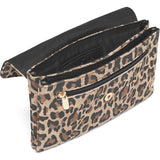 DEPECHE Pung/bæltetaske i blødt læder og tidløst design Purse / Credit card holder 082 Leopard