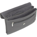 DEPECHE Pung/bæltetaske i blødt læder og tidløst design Purse / Credit card holder 158 Thunder grey