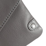 DEPECHE Pung/bæltetaske i blødt læder og tidløst design Purse / Credit card holder 158 Thunder grey