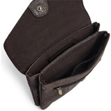 DEPECHE Pung/bæltetaske i blødt læder og tidløst design Purse / Credit card holder 340 Mocca Snake