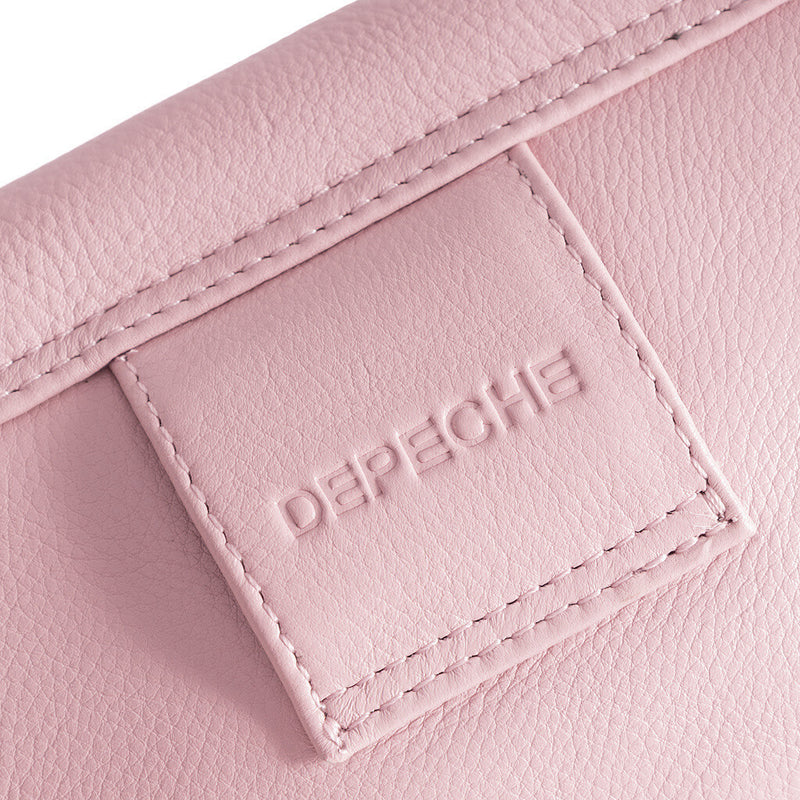 DEPECHE Pung/bæltetaske i blødt læder og tidløst design Purse / Credit card holder 045 Dusty Rose