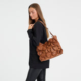 DEPECHE Rio skuldertaske Shoulderbag / Handbag 040 Dark cognac