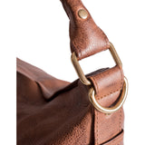 DEPECHE Rummelig skuldertaske i flot skindkvalitet Shoulderbag / Handbag 133 Brandy